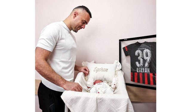 Erkan Kaş baba oldu