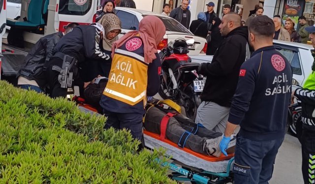 Gazi Caddesi'nde kaza: 1 yaralı