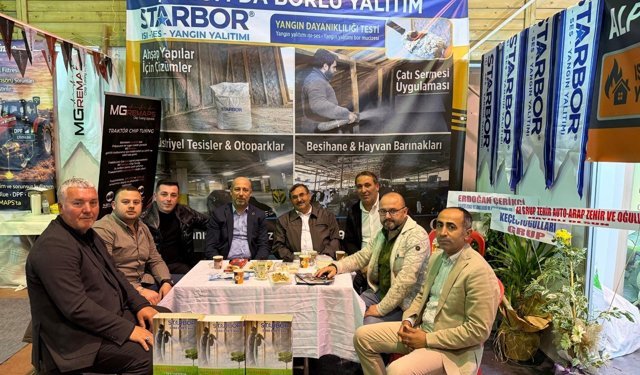 Özdemir, Tarım Fuarı’nda  üreticinin taleplerini dinledi