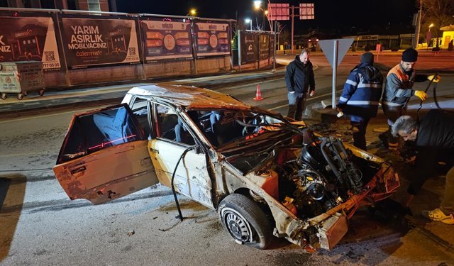 Yine alkol, yine kaza!