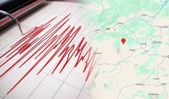 Son dakika... Çorum'da deprem