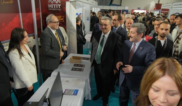 Hitit Üniversitesi standına  OKAF’ta yoğun ilgi