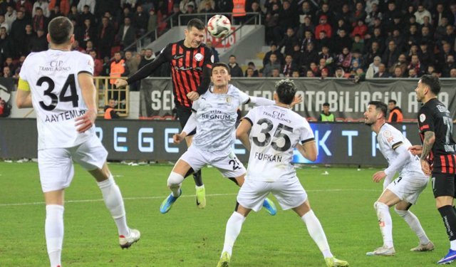 Zirve yolunda bir darbe daha: 1-1