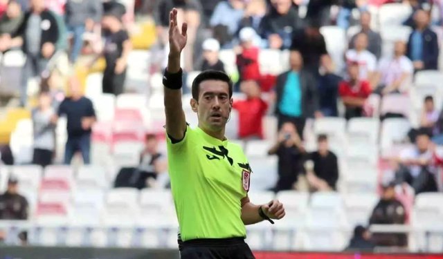 Çorum FK maçının hakemi Ankara’dan Burak Pakkan