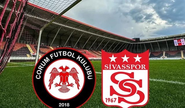 Çorum FK-Sivasspor maçının yayınlanacağı kanal belli oldu