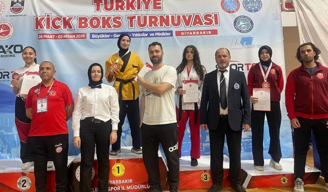 Kickboksta büyük başarı