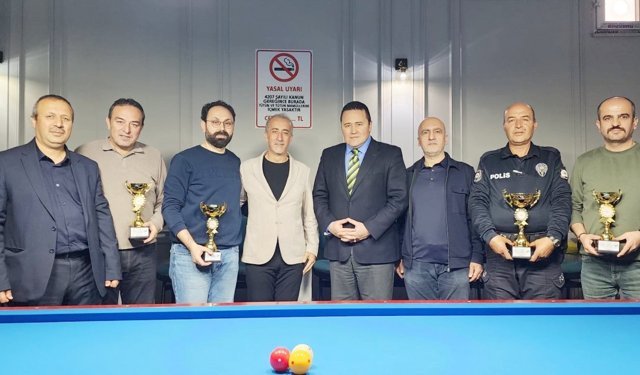 Polis Haftası’na özel 3 bant bilardo turnuvası