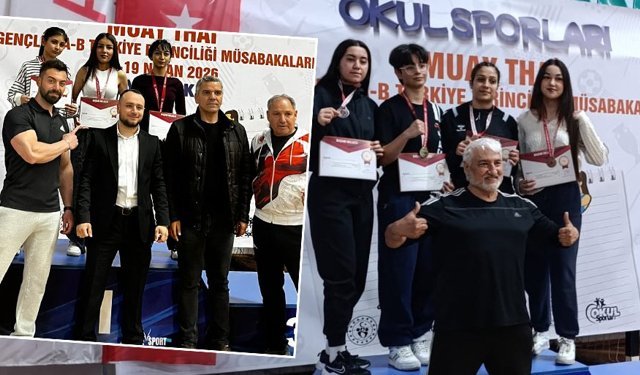 Çorumlu öğrencilerden 3 madalya birden