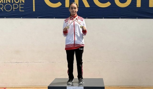 Badmintoncu Yağmur Koçak Bulgaristan’da ŞAMPİYON