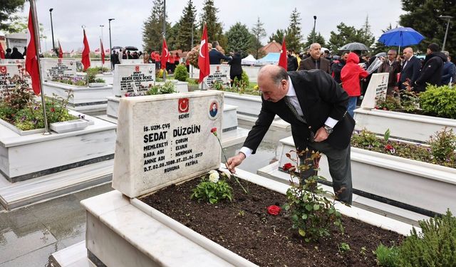 Şehitlerimizi unutmadılar