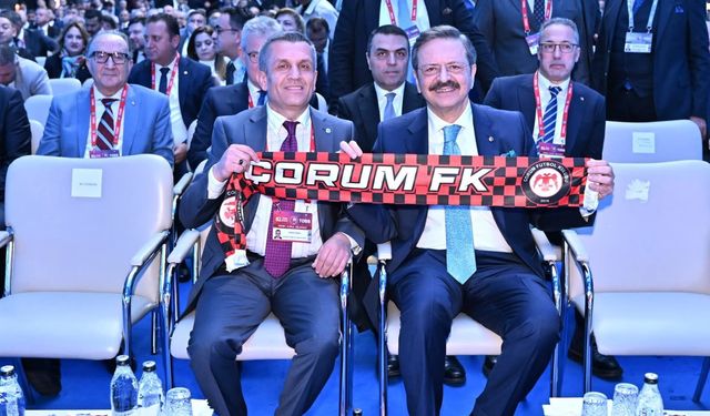 TOBB BAŞKANINA ÇORUM FK ATKISI