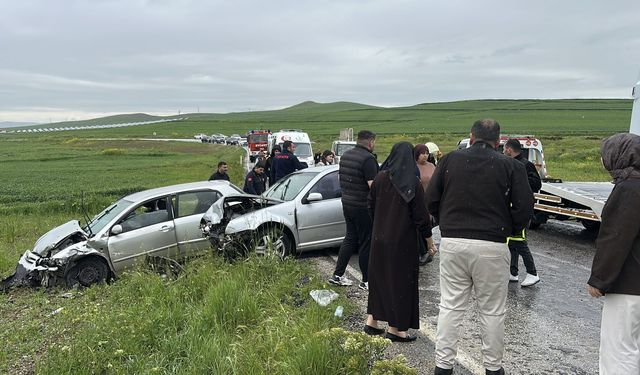 Çorum’da zincirleme kaza :6 yaralı