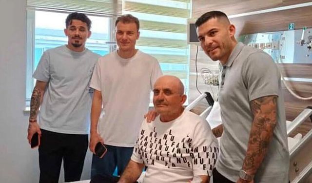 Çorum FK'lı futbolculardan vefa