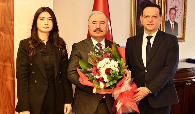 Vali'yi ziyaret ettiler