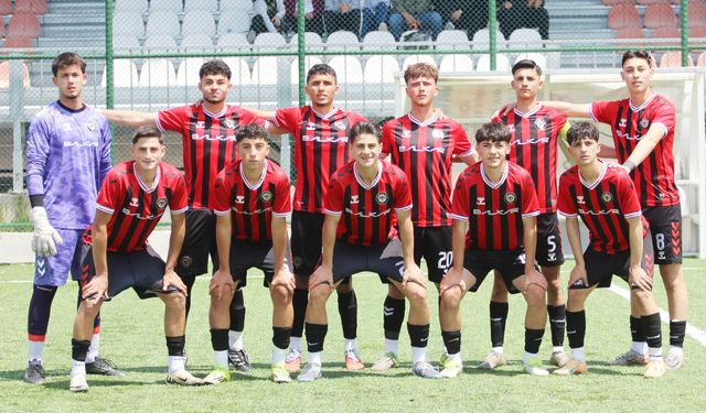 Çorum FK’nın U17’leri finallere veda etti: 1-2