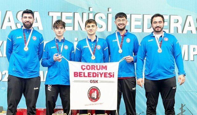 Raketlerden 3 altın 1 gümüş, 1 bronz madalya