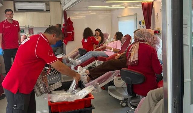 Kargı'da 66 ünite  kan bağışı alındı