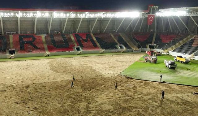 ARCA Çorum FK Şehir Stadyumu Süper Lig’e Hazırlanıyor