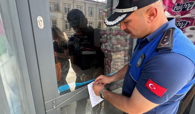 Zincir market 1 gün  süreyle kapatıldı