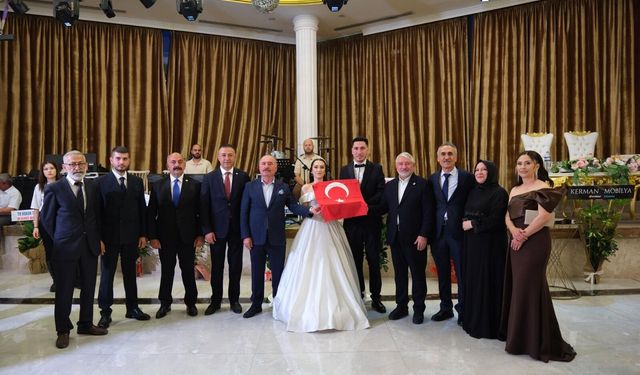 İsmail Kabakdere oğlunu evlendirdi