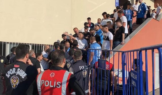 Çorumspor'un maçında olay çıktı!