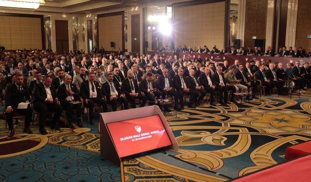 Baran Korkmazoğlu TFF’nin mali genel kuruluna katıldı