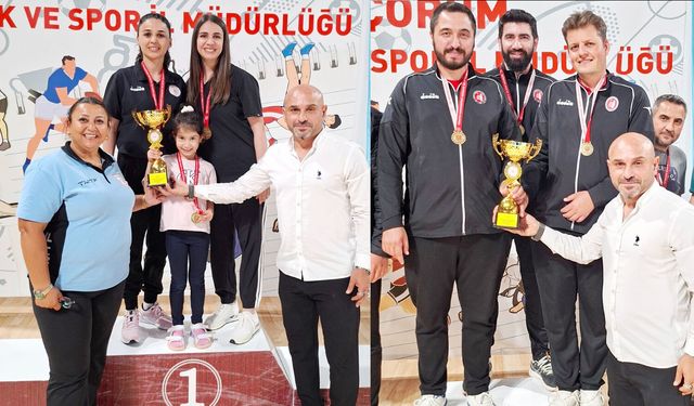 Raketlerde kuruluşların şampiyonları belli oldu