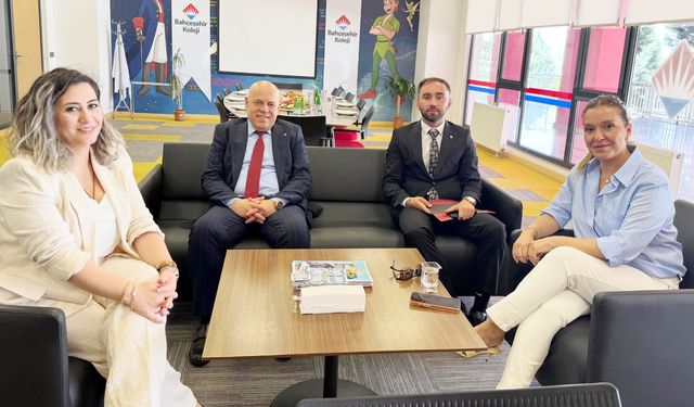 Hırka’dan Bahçeşehir Koleji’ne nezaket ziyareti