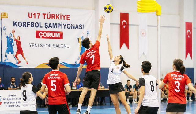 U17 Korfbol Türkiye Şampiyonası Çorum’da başlıyor