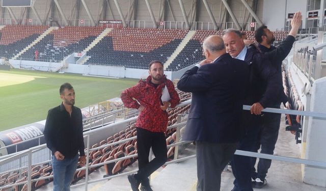 Stadyum ve tesislerde Süper Lig çalışması
