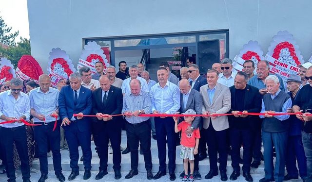 Alaca Alevi Kültür Merkezi Cemevi hizmete açıldı