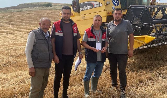 Biçerdöver kontrolleri  aralıksız devam ediyor