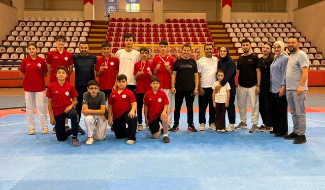 Çorumlu tekvandocular finallere adını yazdırdı