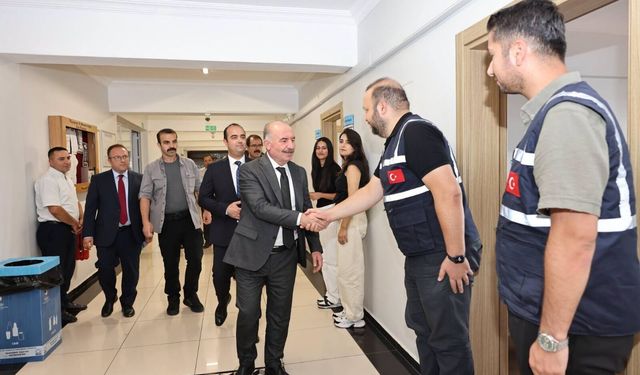 Vali Çalgan’dan Ticaret  İl Müdürlüğü’ne ziyaret