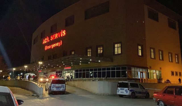 Attan düşen kadın hastanelik oldu