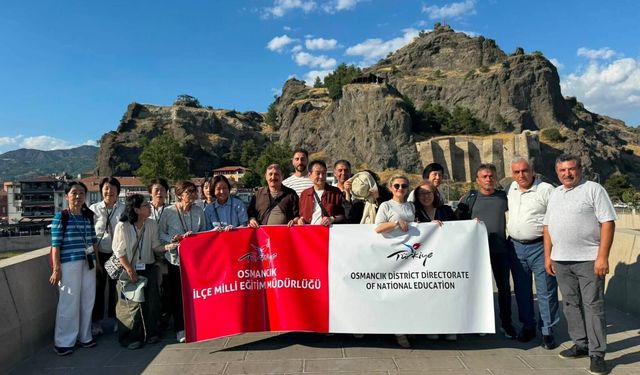 Japon öğretmenler  Osmancık’a hayran kaldı