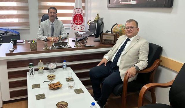 Ticaret Mahkemesi Başkanı Güven’e kutlama