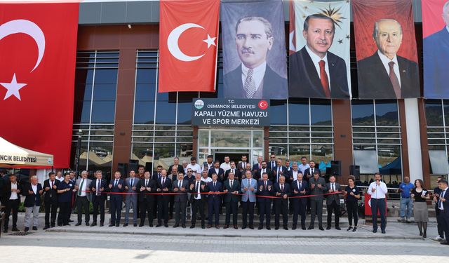 Osmancık'a modern spor tesisi