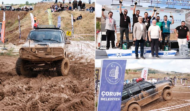 Çorum’da Off-Road heyecanı