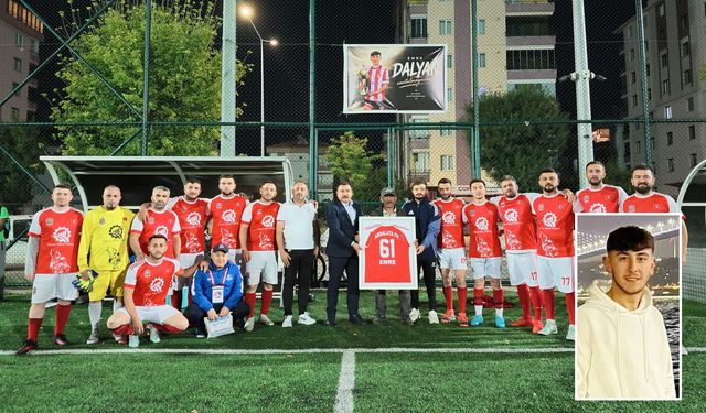 Köylerarası futbol turnuvasına Emre Dalyan’ın adı verildi