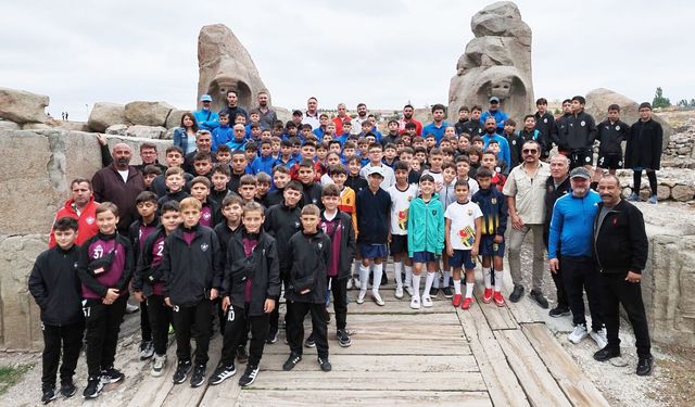 Hitit Cup sporla  tarihi buluşturdu
