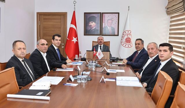 Sungurlu OSB yönetimi  firma taleplerini görüştü