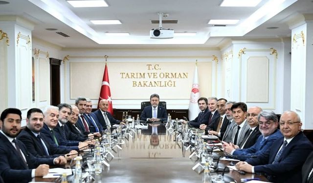 Tarım Bakanı İbrahim Yumaklı ile görüştüler