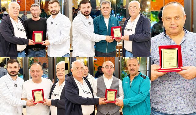 ASKF’den saha  komiserlerine plaket