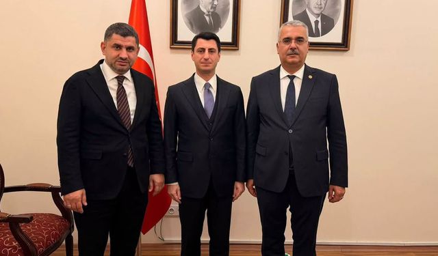 Milletvekili Ahlatcı Bakan  Yardımcıları ile buluştu