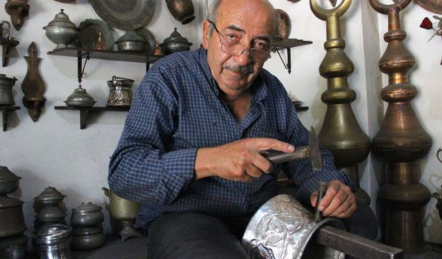 50 yıllık bakırcı ustasını kaybettik!