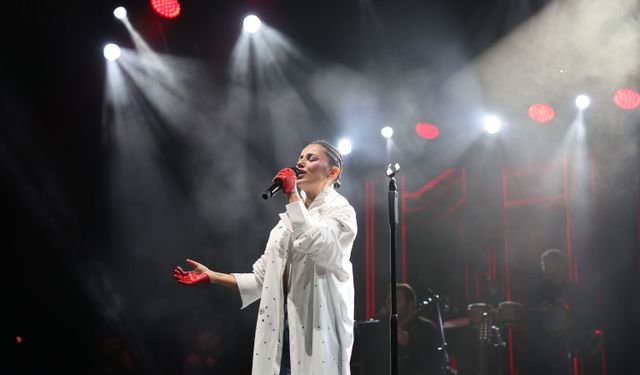 Osmancık'ta Merve Özbey coşkusu