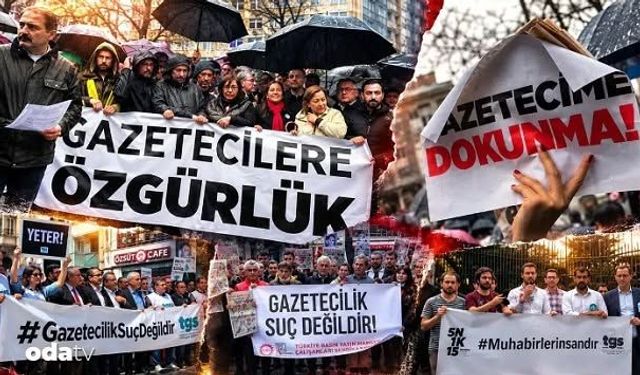 Gazeteciler sokağa çıkıyor