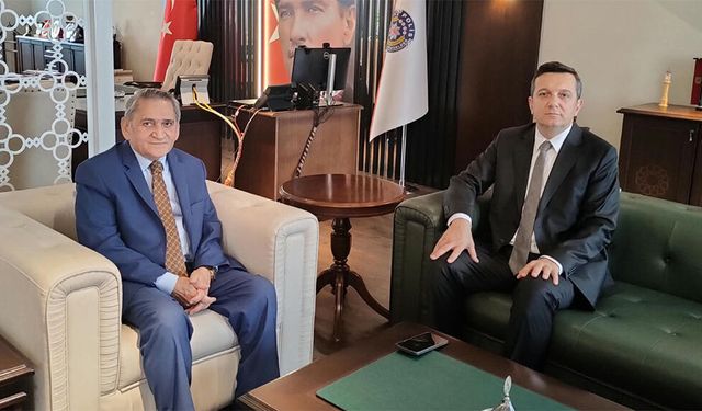 Emniyet Müdürü Barış Erkol’a kutlama ziyareti