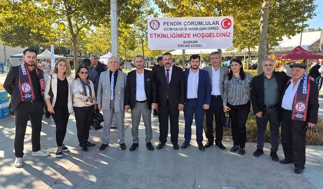 Çorumlular Pendik’te buluştu
